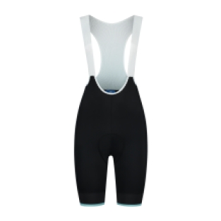 Select II Bibshort Dames Zwart/Turquoise