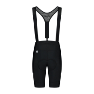 Melange Bibshort Dames Zwart