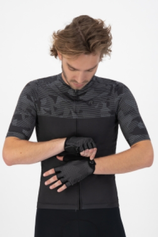 Camo Wielerhandschoen Heren Zwart/Grijs