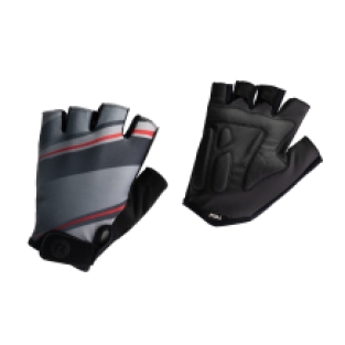 Buzz Wielerhandschoen Heren Grijs/Rood