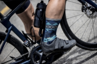 Aztec Sokken Heren Blauw/Sand