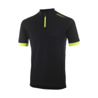 Core Fietsshirt Zwart/Fluor