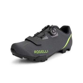 R-400x MTB Schoenen Grijs/Fluor geel